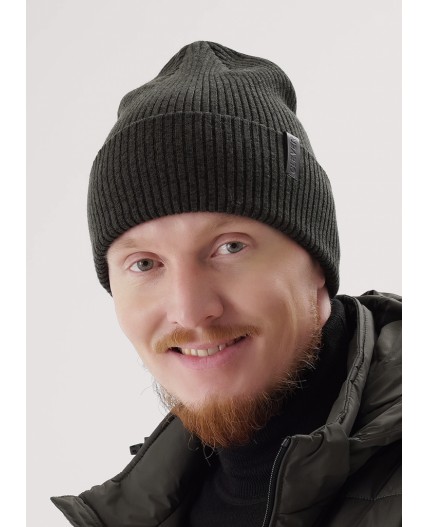 CLE Шапка 454515вн, т.хаки/чёрный