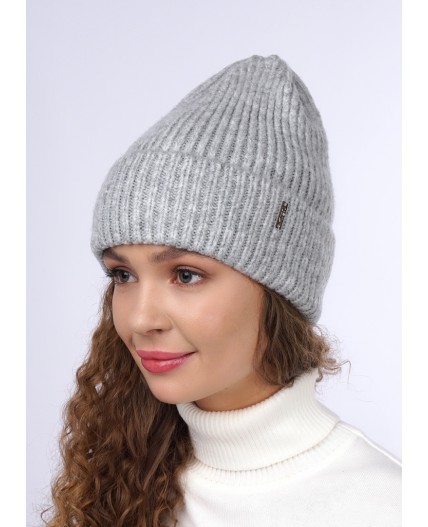 CLE Шапка 454538ап, меланж св.серый