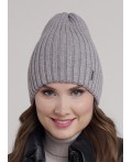 CLE Шапка 604150вн, меланж серый