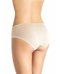 CLE C049к Трусы жен.Кружево хлопок, св.бежевый