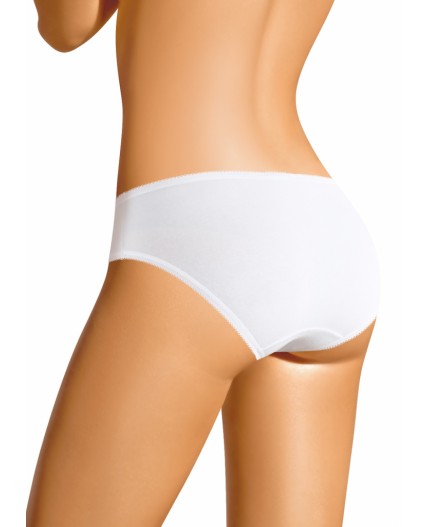 CLE C081к Трусы жен.Кружево хлопок, белый