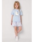 CLE Пижама дев. 909527кд_п, голубой