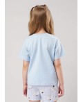 CLE Пижама дев. 909527кд_п, голубой