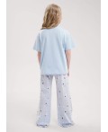 CLE Пижама дев. 909529кд_п, голубой