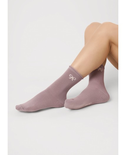 CLE Носки жен.Д2504 fashion база осл, т.бежевый