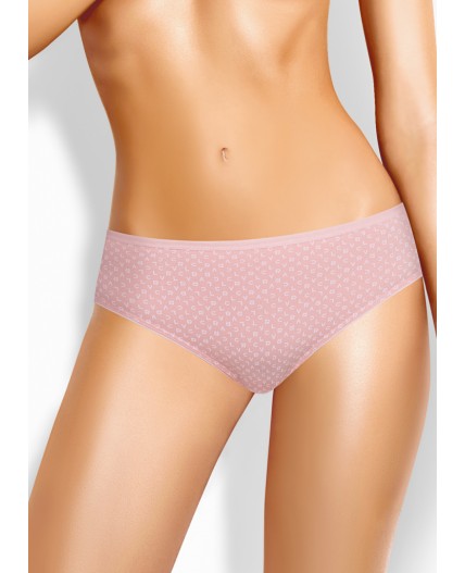 CLE B1186 Трусы жен. Селена, розовый/молочный