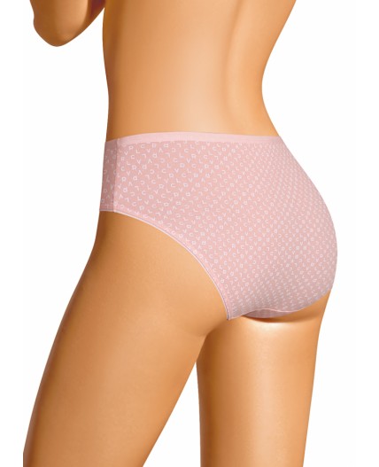 CLE C1186 Трусы жен. Селена, розовый/молочный