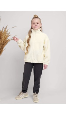 CLE Брюки дев. 756717л, т.серый