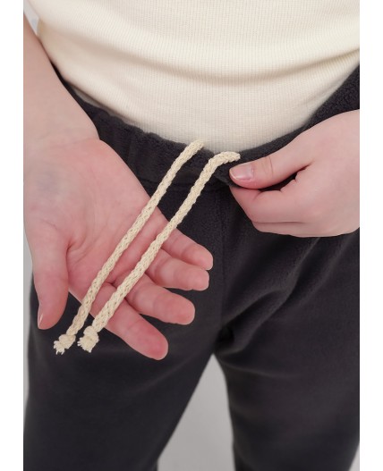 CLE Брюки дев. 756717л, т.серый