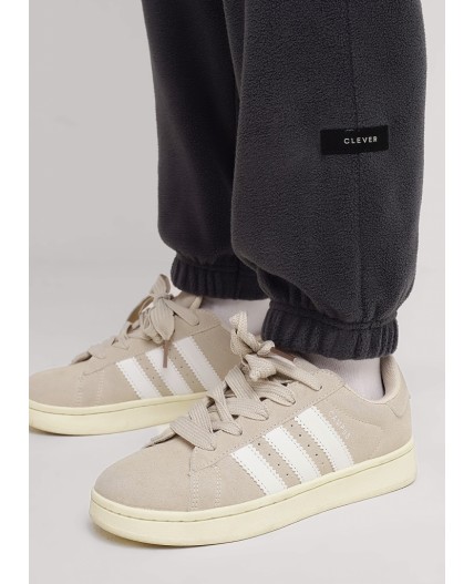 CLE Брюки дев. 756717л, т.серый