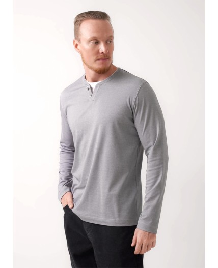 CLE Джемпер муж. 452264/07зэ, т.серый/белый