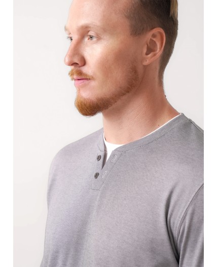 CLE Джемпер муж. 452264/07зэ, т.серый/белый