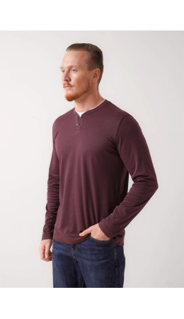 CLE Джемпер муж. 452264/07зэ, т.коричневый/т.синий