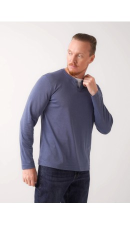 CLE Джемпер муж. 452264/07зэ maxi, т.серый/белый