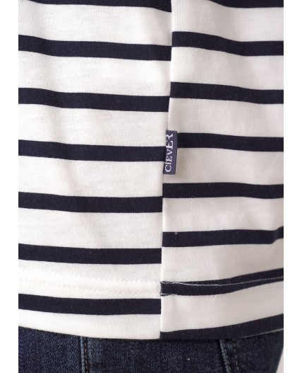 CLE Джемпер муж. 452613/07ккн_п, молочный/т.синий