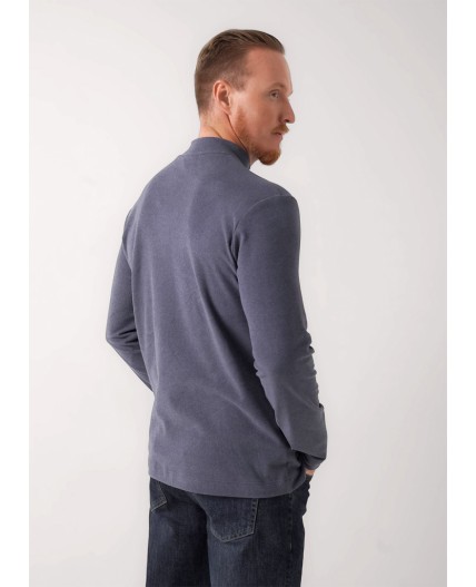 CLE Джемпер муж. 452620/07р, т.синий/т.серый