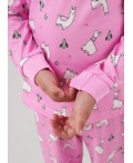 CLE Пижама дев. 903611кдн, св.розовый/молочный