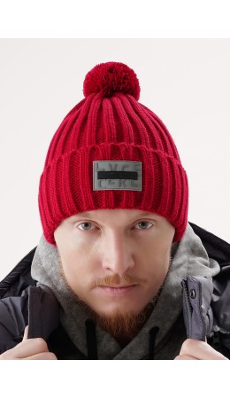 CLE Шапка 433802ап флис, красный