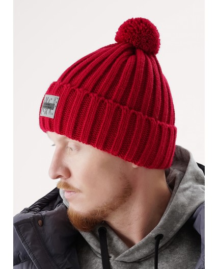 CLE Шапка 433802ап флис, красный