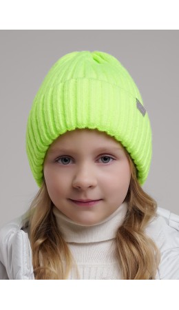 CLE Шапка дет. 423519ап флис, салатовый