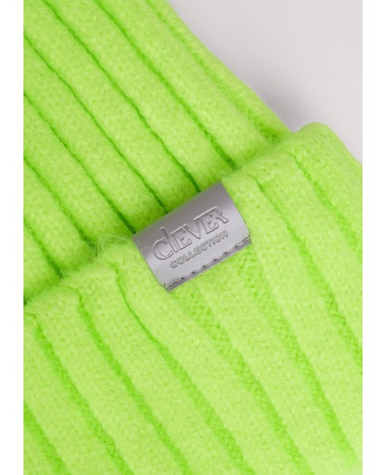 CLE Шапка дет. 423519ап флис, салатовый