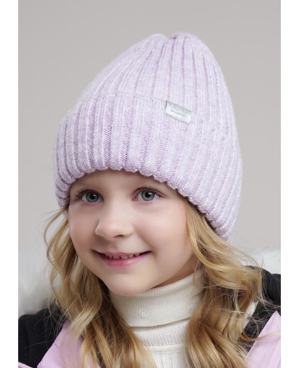 CLE Шапка дет. 423519ап флис, св.сиреневый