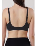 CLE LBR501pk Бюст жен. спорт., чёрный