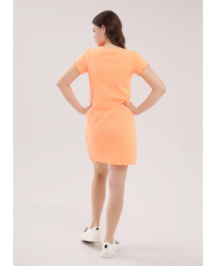 CLE LDR15-968 Платье жен., оранжевый