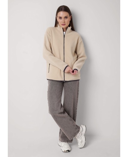 CLE LJ15-103/5 Куртка жен., бежевый