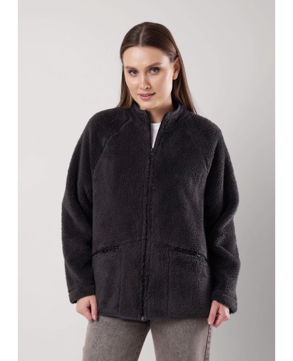 CLE LJ15-103/9 Куртка жен., серый