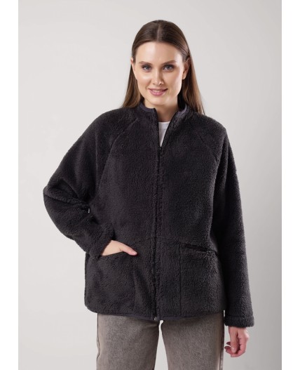 CLE LJ15-103/9 Куртка жен., серый