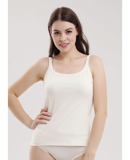 CLE LM030-1 Майка жен. База лапша, молочный