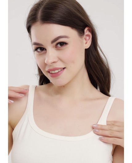 CLE LM030-1 Майка жен. База лапша, молочный