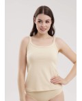 CLE LM030-1 Майка жен. База лапша, св.бежевый