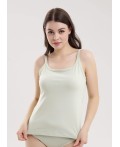 CLE LM030-1 Майка жен. База лапша, св.зелёный