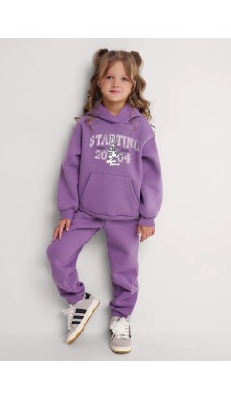 CLE Брюки дев. 757210/21фф, фиолетовый