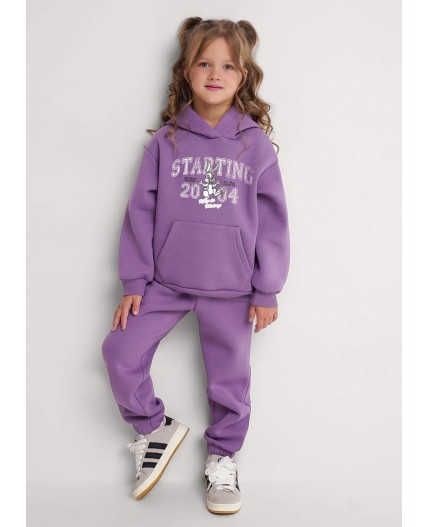 CLE Брюки дев. 757210/21фф, фиолетовый