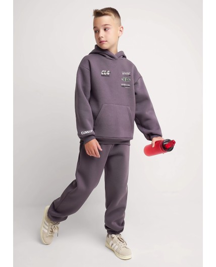 CLE Брюки мал. 757219/21фф, т.серый