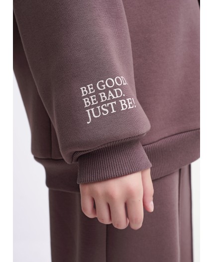 CLE Джемпер дев. 757211/21фф_п, коричневый