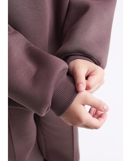 CLE Джемпер дев. 757212/21фф_п, коричневый