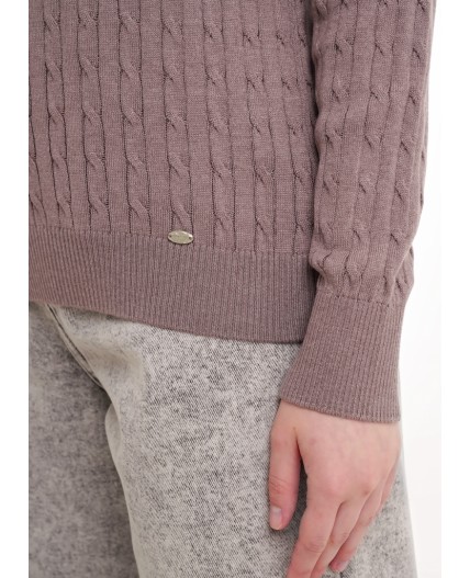 CLE Джемпер жен. 154530/184ха, бежевый