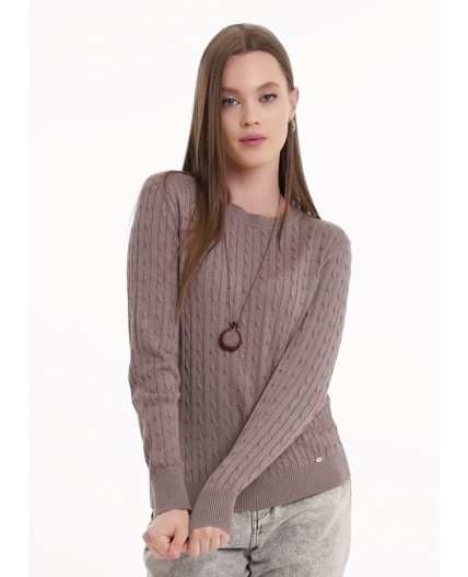 CLE Джемпер жен. 154530/184ха, бежевый