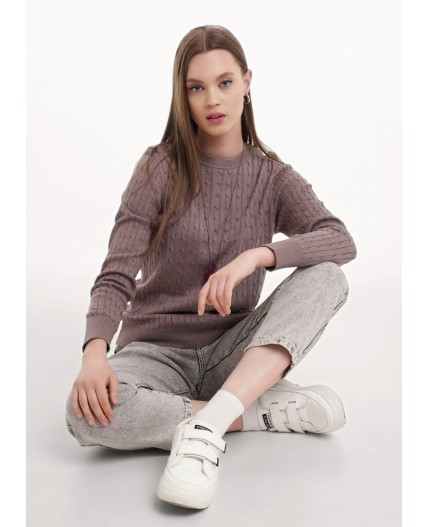 CLE Джемпер жен. 154530/184ха, бежевый