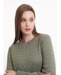 CLE Джемпер жен. 154530/184ха, зелёный