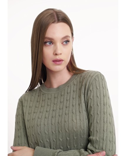 CLE Джемпер жен. 154530/184ха, зелёный
