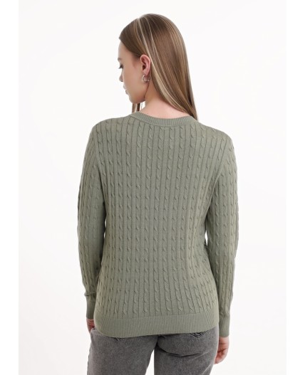 CLE Джемпер жен. 154530/184ха, зелёный