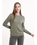 CLE Джемпер жен. 154530/184ха, зелёный