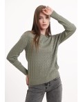 CLE Джемпер жен. 154530/184ха, зелёный