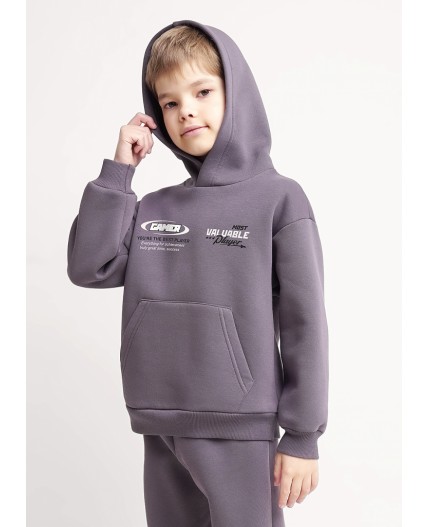 CLE Джемпер мал. 757215/21фф_п, т.серый