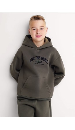 CLE Джемпер мал. 757218/21фф_п, т.зелёный